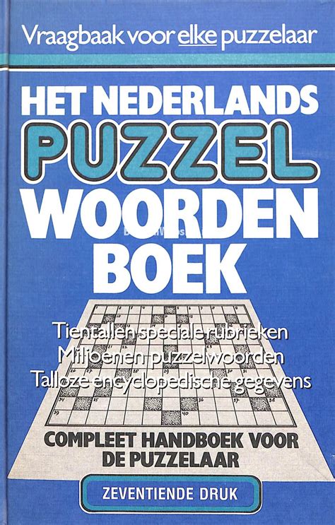 Puzzelwoordenboek distel.